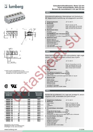 KRESL 10 datasheet  